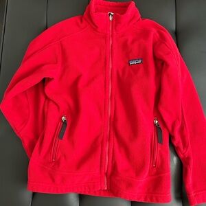 Patagonia Red Fleece Jacket